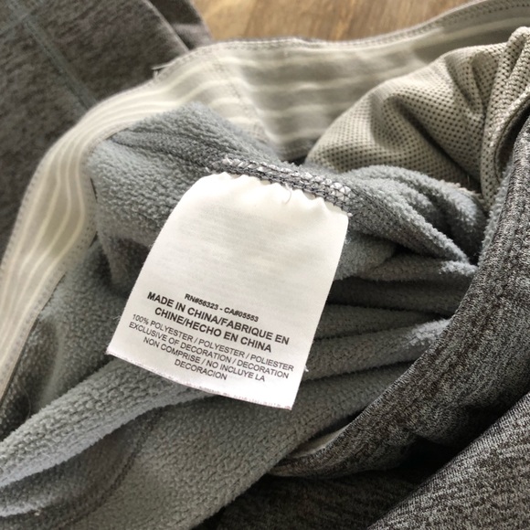 Nike Fleece Lined Lounge Pants with Elastic Waist - Gray - Picture 9 of 10